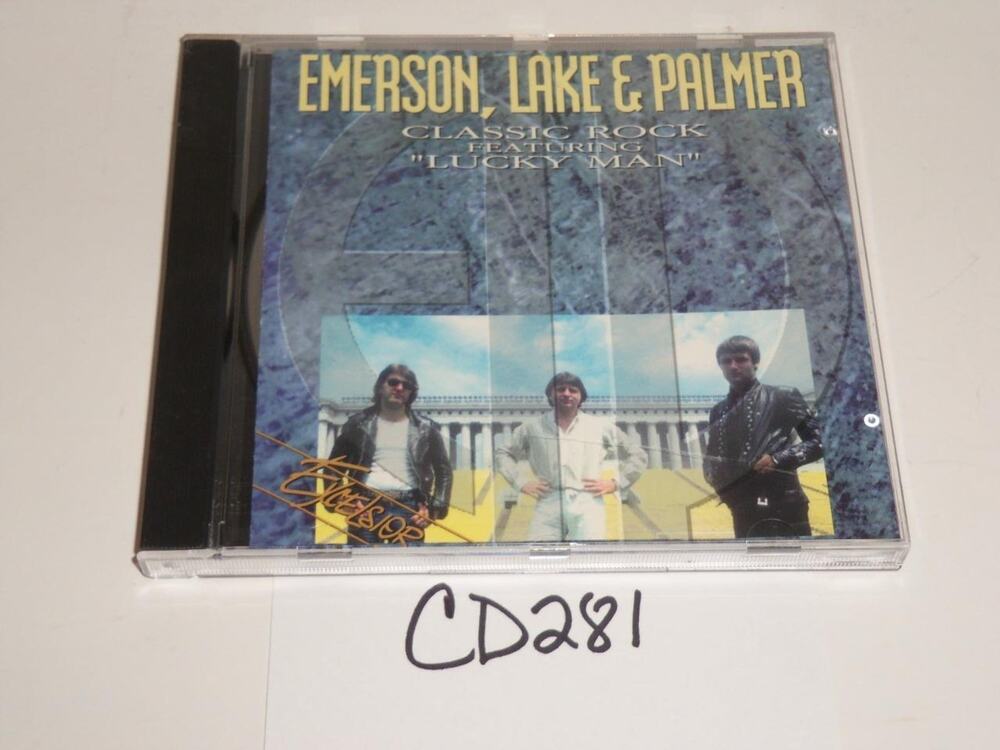 Emerson Lake & Palmer Classic Rock Featuring Lucky Man CD -0118CD281